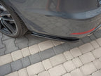 Rear Side Splitters V1 Seat Leon MK 3.5 Cupra ST (2017-) - Carbon Look