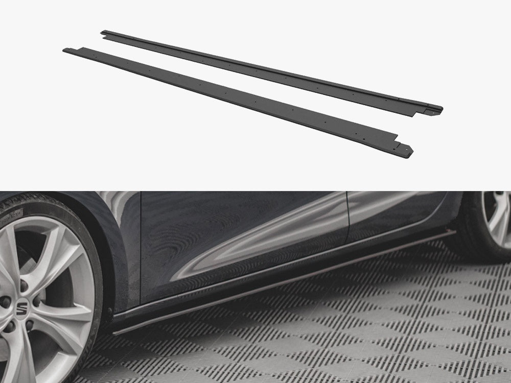 Street PRO Side Skirts Diffusers Seat Leon FR Mk4