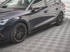 Side Skirts Diffusers V.2 Seat Leon FR ST / Hatchback Mk4 / Cupra Leon ST / Hatchback Mk1 / Mk1 Facelift