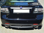Rear Side Splitters SAAB 9-3 Turbo X (2007-2011) - Carbon Look