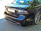 Rear Side Splitters SAAB 9-3 Turbo X (2007-2011) - Carbon Look
