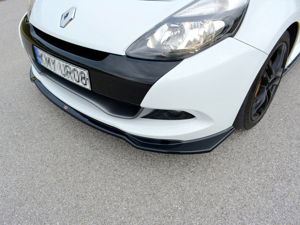 Front Splitter V.1 Renault CLIO MK3 RS Facelift (2009-2012)