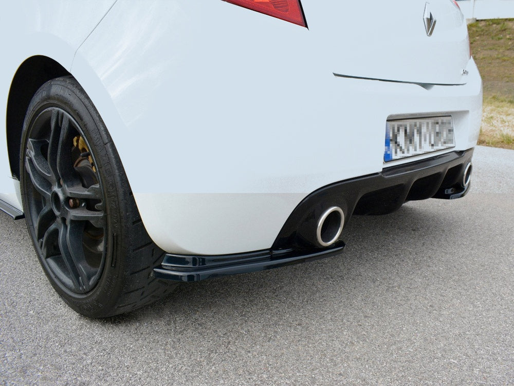 Rear Side Splitters Renault CLIO MK3 RS Facelift (2009-2012)