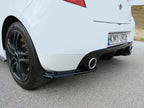 Rear Side Splitters Renault CLIO MK3 RS Facelift (2009-2012)