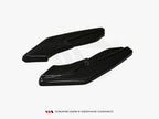 Rear Side Splitters Renault Laguna MK 3 Coupe (2008-2015) - Textured