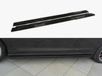 Side Skirts Splitters Renault Laguna MK 3 Coupe (2008-2015) - Carbon Look