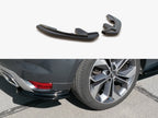 Rear Side Splitters Renault Megane MK4 Gt-line (2016-) - Textured