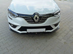 Front Splitter Renault Megane MK4 Hatchback (2016-UP) - Textured