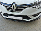 Front Splitter Renault Megane MK4 Hatchback (2016-UP) - Textured