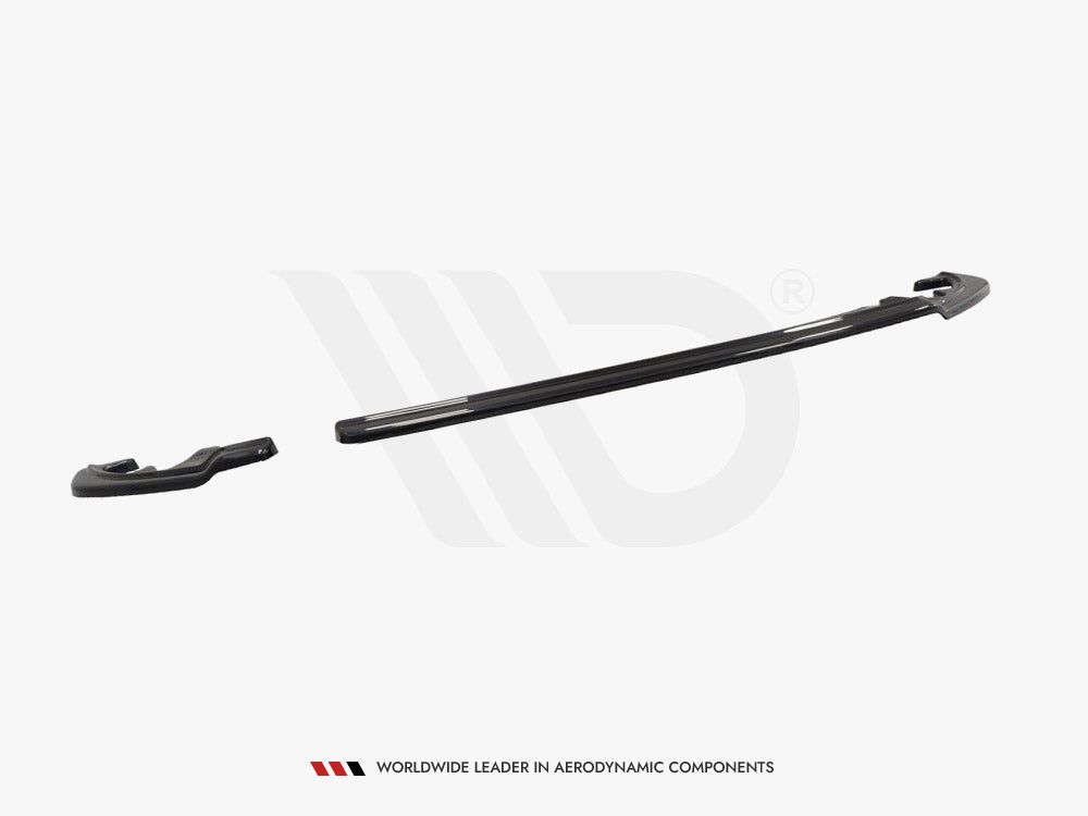 Rear Side Splitters Renault Megane Mk4 Hatchback - Textured