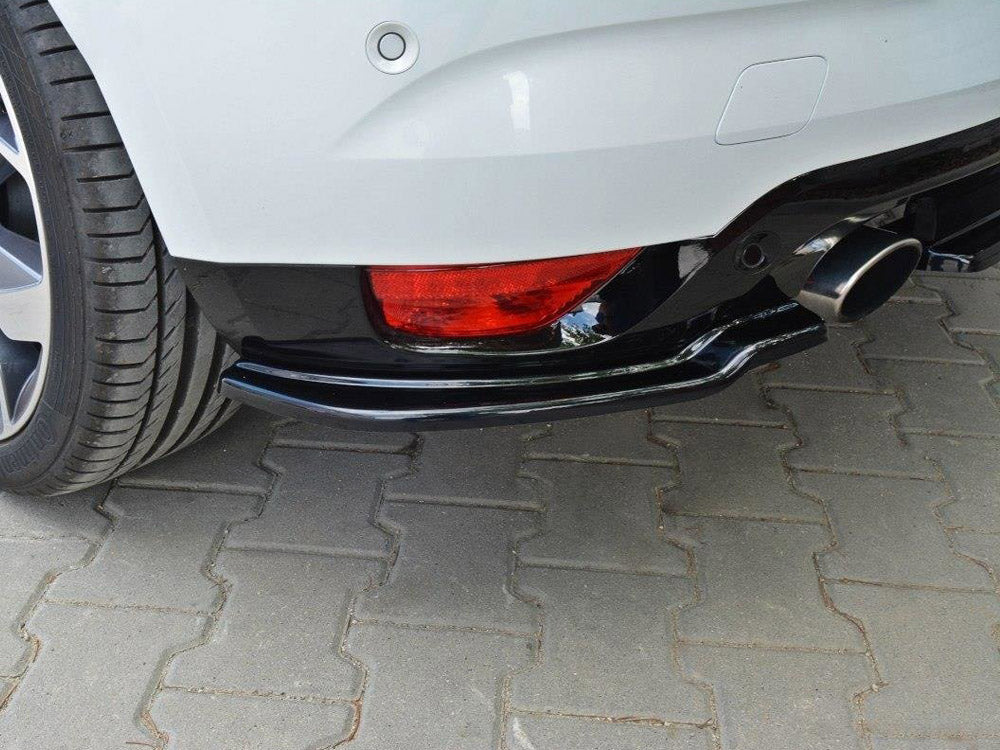 Rear Side Splitters Renault Megane Mk4 Hatchback - Carbon Look