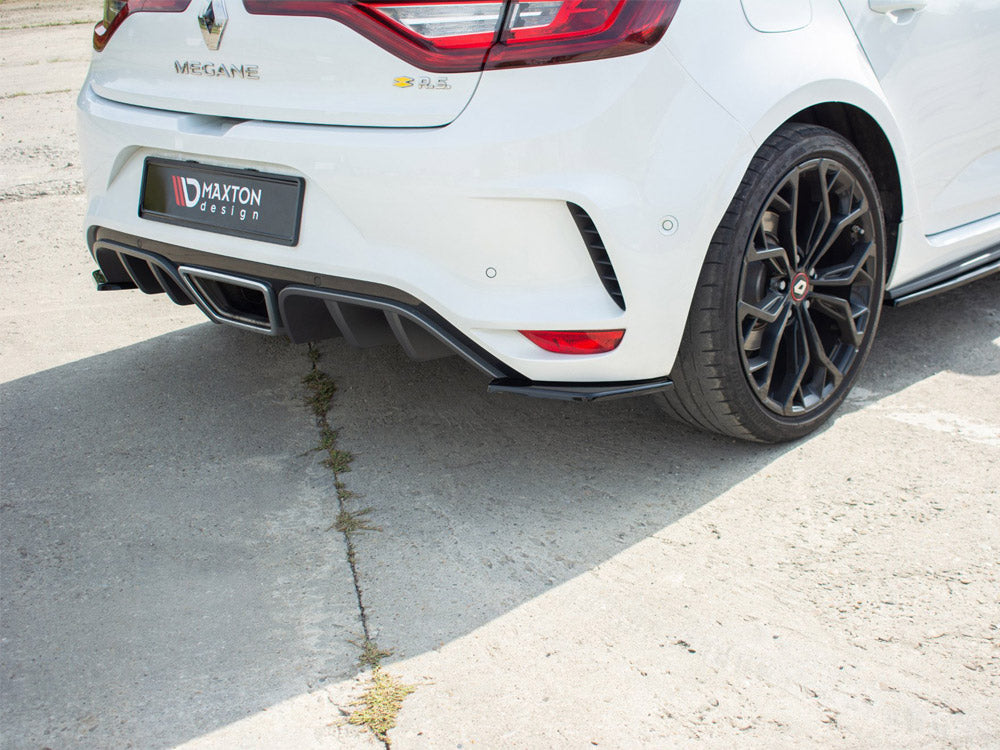 Rear Side Splitters Renault Megane MK4 RS - Carbon Look