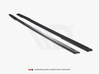 Side Skirts Diffusers Renault Megane MK4 RS - Carbon Look