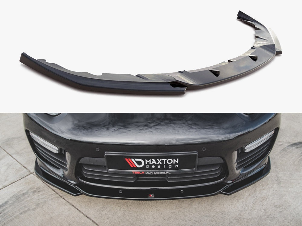 Front Splitter V.2 Porsche Panamera Turbo 970 Facelift (2013-2016)