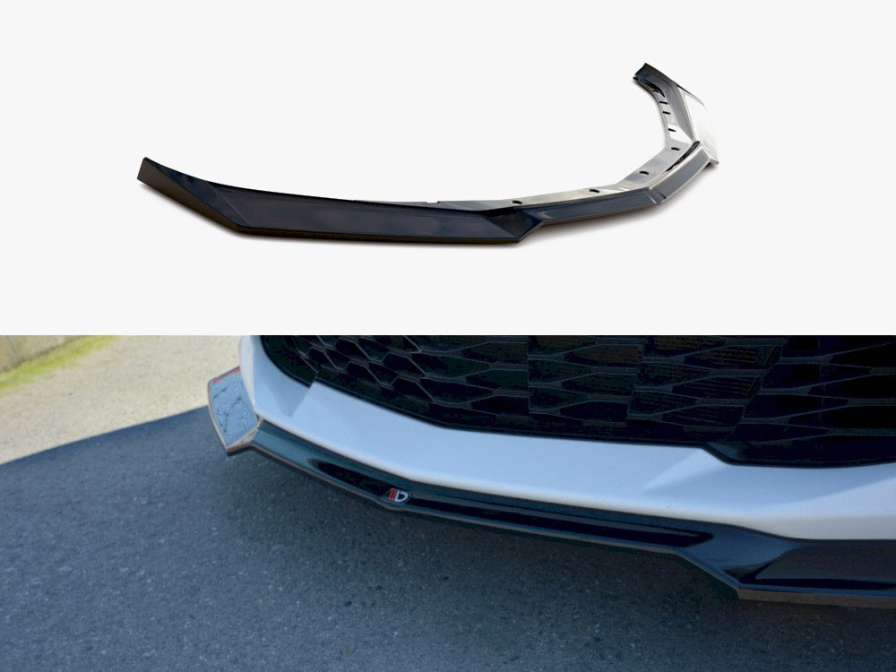 Front Splitter V.1 Chevrolet Camaro 6TH-GEN. Phase-i 2SS Coupe (2016-18) - Textured