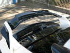 Bottom Spoiler CAP V.3 Honda Civic Type-R Mk10 - Carbon Look