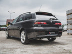 Rear Side Splitters Alfa Romeo 156 SW Facelift (2003-2006) - Carbon Look