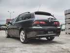 Rear Side Splitters Alfa Romeo 156 SW Facelift (2003-2006) - Textured