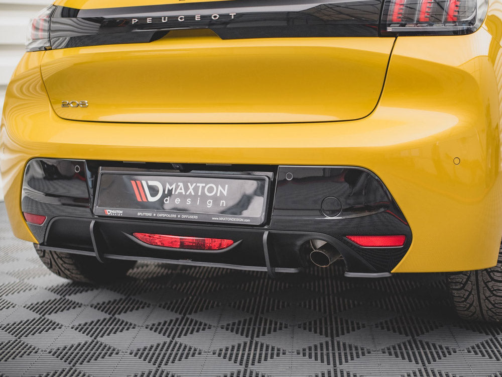 Street PRO Rear Diffuser Peugeot 208 Mk2