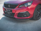 Front Splitter V.1 Peugeot 308 GT Mk2 Facelift