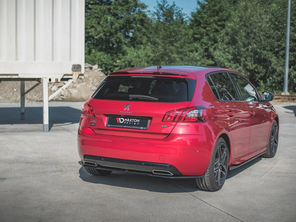 Central Rear Splitter Peugeot 308 GT Mk2 Facelift