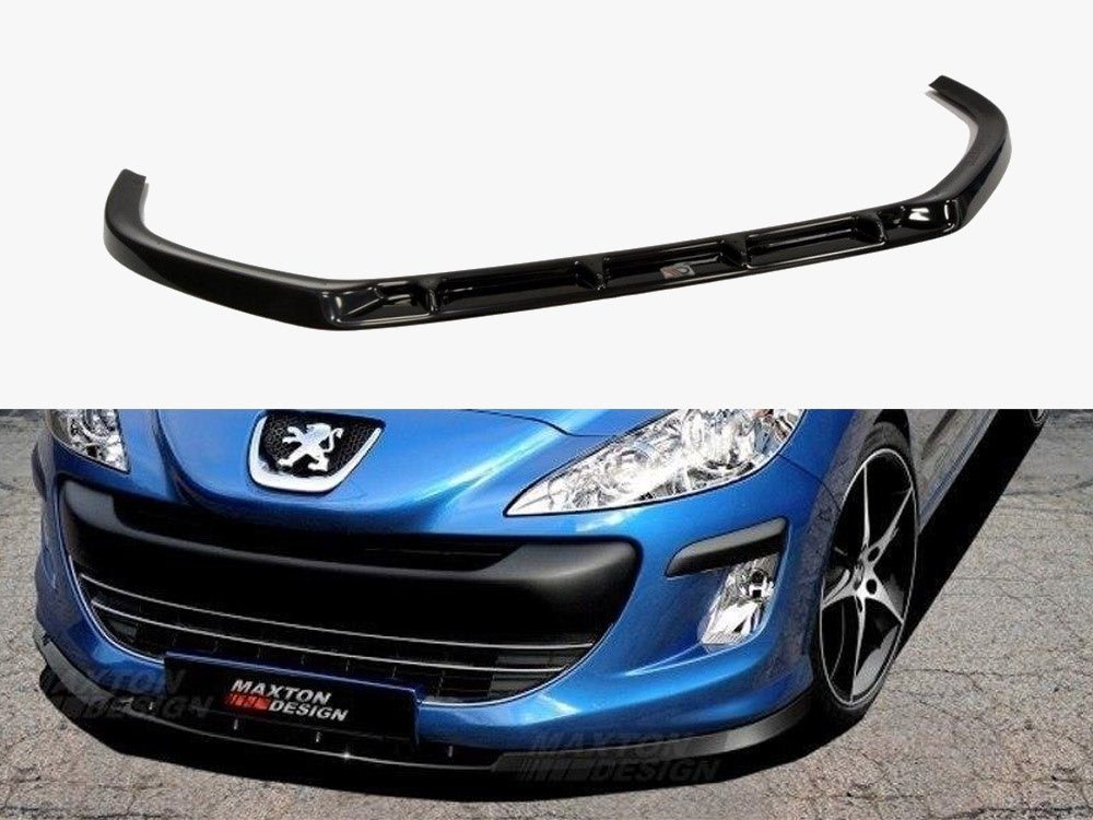Front Splitter Peugeot 308 Preface Model - Carbon Look