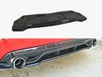 Central Rear Splitter Peugeot 308 II GTI (Without Vertical Bars)
