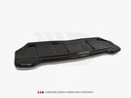 Central Rear Splitter (Vertical Bars) Peugeot 308 II GTI - Textured