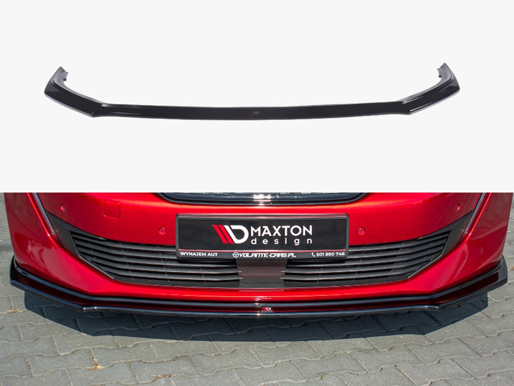 Front Splitter V.2 Peugeot 508 Mk2 - Carbon Look