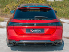Rear Splitter (Vertical Bars) Peugeot 508 Petrol Mk2