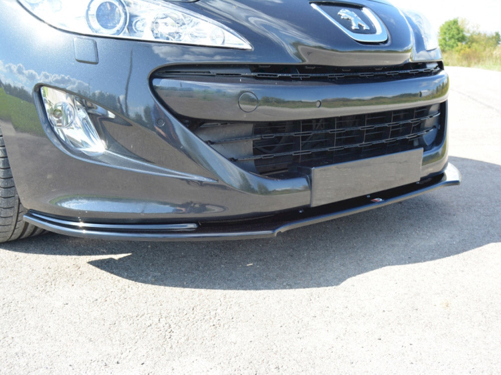 Front Splitter V.2 Peugeot RCZ (2010-2012) - Textured