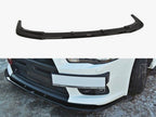 Front Splitter V.1 Mitsubishi Lancer EVO X (2007-2015) - Textured