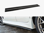 Side Skirts Diffusers Mitsubishi Lancer EVO X US Version (2007-2015) - Carbon Look