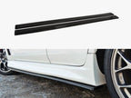 Side Skirts Diffusers Mitsubishi Lancer EVO X US Version (2007-2015) - Textured