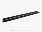 Side Skirts Diffusers Mitsubishi Lancer EVO X US Version (2007-2015) - Carbon Look