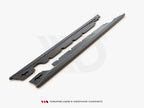 Side Skirts Splitters Mini Cooper/ ONE R50 (2001-2006) - Carbon Look