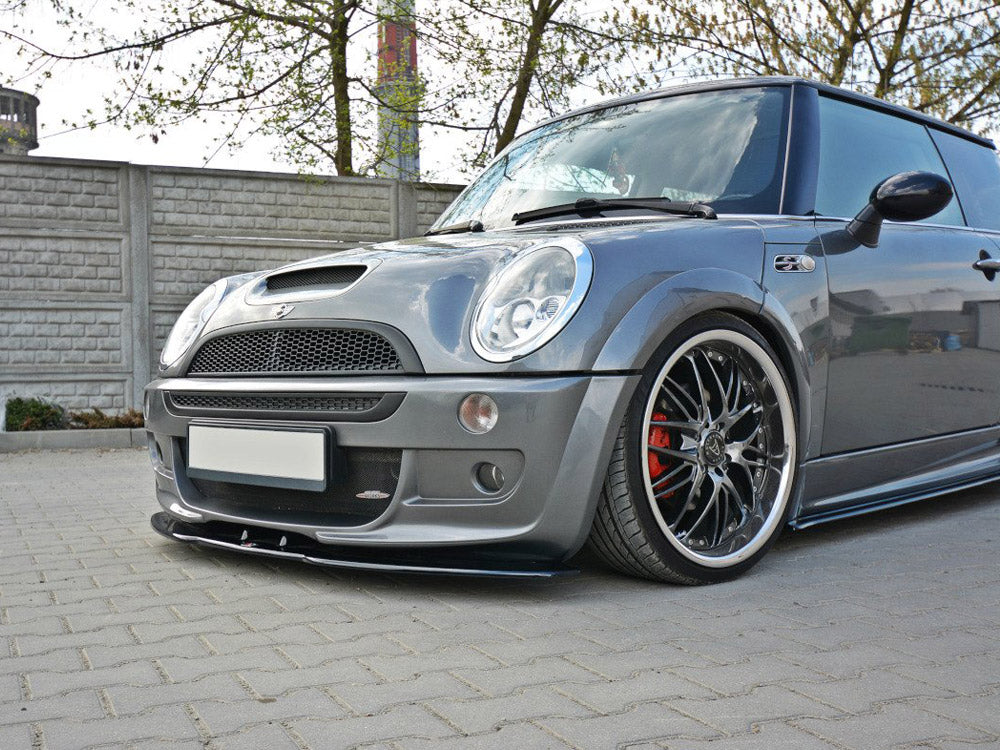 Front Splitter Mini Cooper R53 S JCW (2003-2006) - Carbon Look