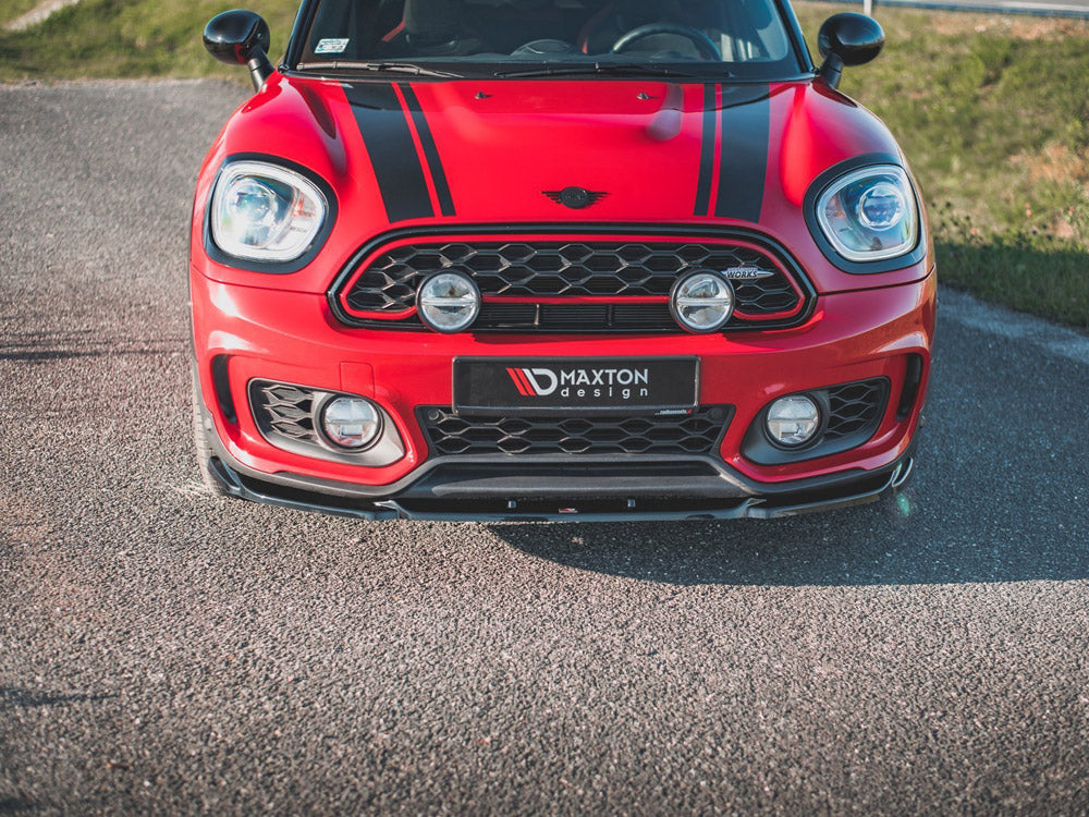 Front Splitter V.2 Mini Countryman Mk2 F60 JCW - Carbon Look