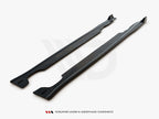 Side Skirts Diffusers Mini Countryman JCW MK1 (2012-2016) - Carbon Look