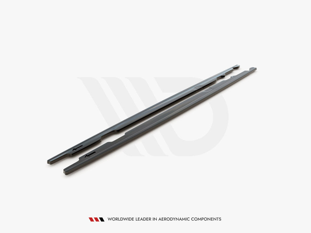Side Skirt Diffusers Bmw 3 Series E91 Facelift (2008-2011) - Carbon Look