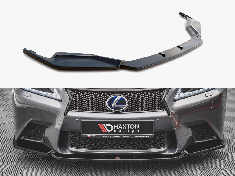 Front Splitter V.1 Lexus GS F Sport MK4 (L10) (2012-2015)