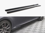 Side Skirts Diffusers Lexus GS F Sport MK4(L10) (2012-2015) - Carbon Look