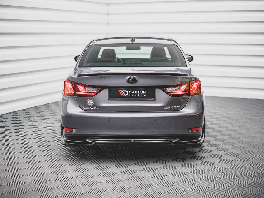 Rear Splitter (Vertical Bars) Lexus GS F Sport Hybrid Mk4 (L10)