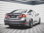Rear Splitter (Vertical Bars) Lexus GS F Sport Hybrid Mk4 (L10)