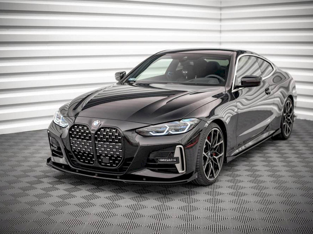 Street PRO Front Splitter + Flaps BMW 4 M-Pack / M440i G22 / G23 / G22 Facelift / G23 Facelift