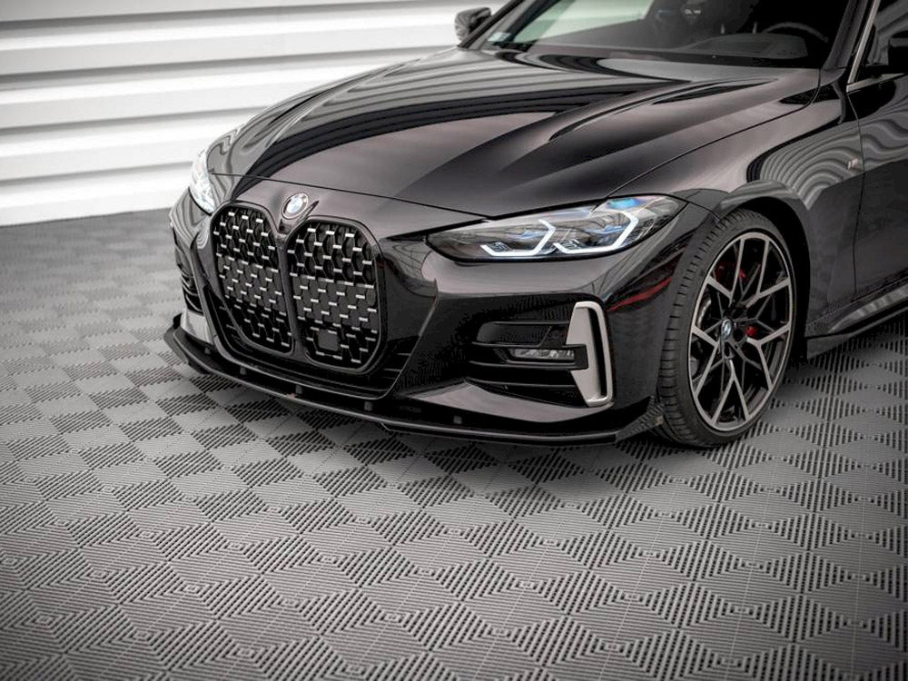 Street PRO Front Splitter + Flaps BMW 4 M-Pack / M440i G22 / G23 / G22 Facelift / G23 Facelift