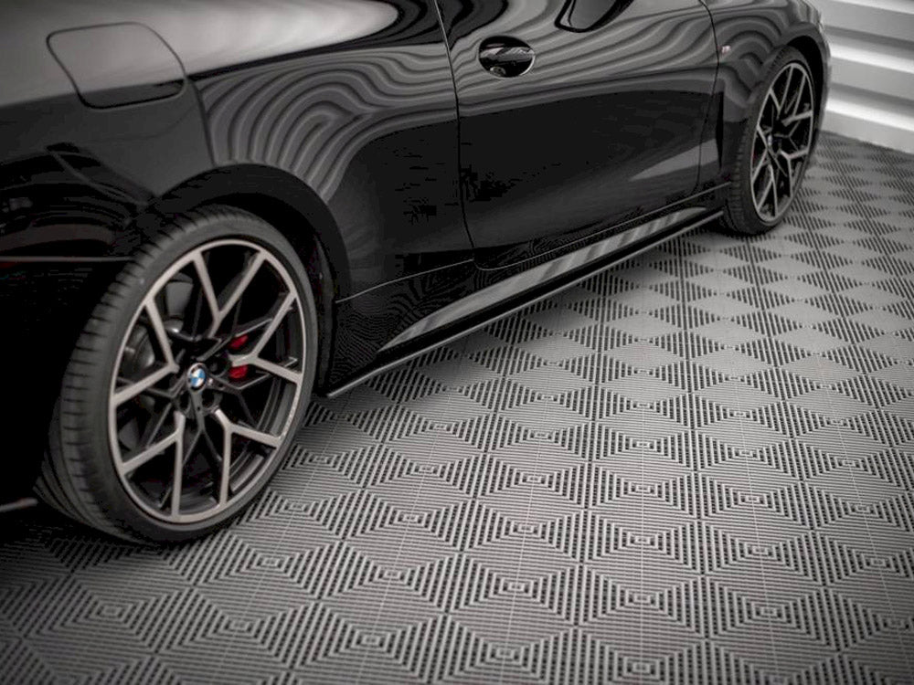 Street PRO Side Skirts Diffusers BMW 4 M-Pack / M440i G22 / G23 / G22 Facelift / G23 Facelift