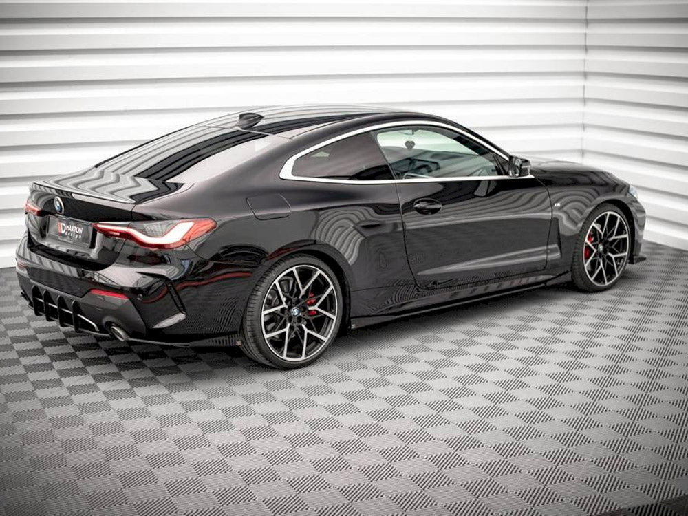 Street PRO Side Skirts Diffusers + Flaps BMW 4 M-Pack / M440i G22 / G23 / G22 Facelift / G23 Facelift