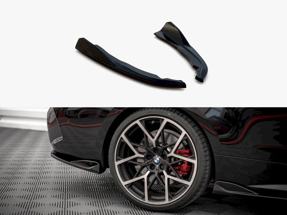 Rear Side Splitters V.2 BMW 4 M-Pack G22 / G23 / G22 Facelift / G23 Facelift