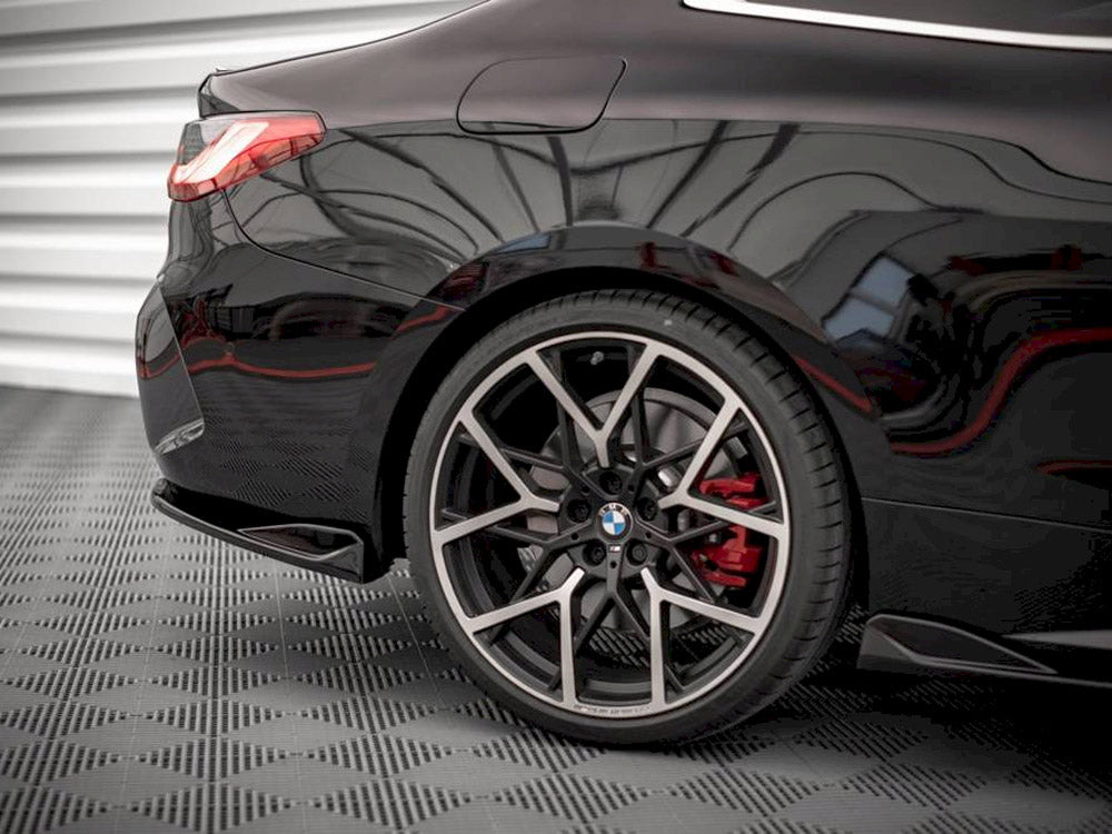 Rear Side Splitters V.2 BMW 4 M-Pack G22 / G23 / G22 Facelift / G23 Facelift
